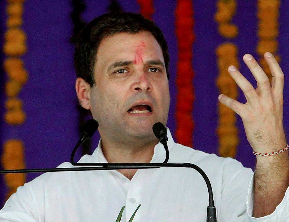 Rahul was scheduled to visit tomorrow Shabbirpur village, where Dalit houses were torched on May 5. PTI File Photo