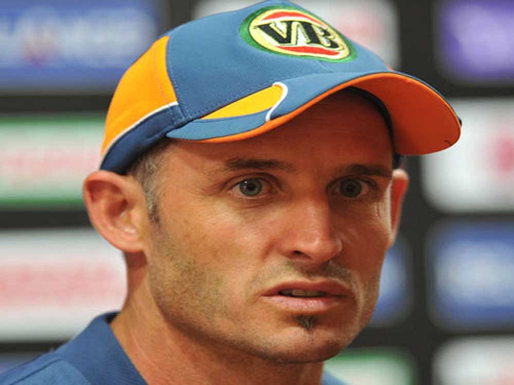 In picture: Mike Hussey.