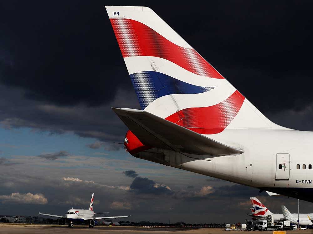 The UK's flag carrier apologised for the 'global system outage' and said it was 'working to resolve the the problem as quickly as possible'. Reuters photo