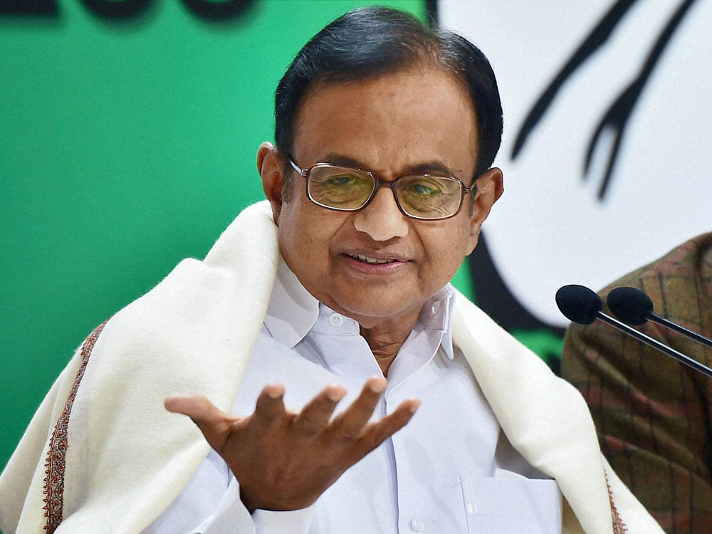 Chidambaram shot down the allegations that any of his family could have influenced the FIPB. Photo credit: PTI.