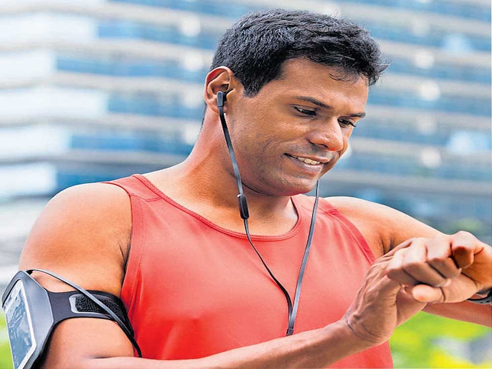 Fitness enthusiasts in the city are increasingly taking to wearable technology.