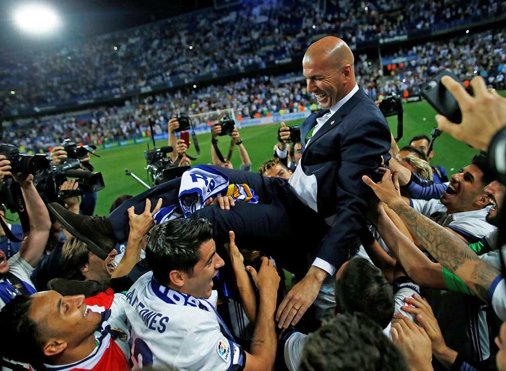 Zidane is a former member of Juventus, the team that goes against Real Madrid in the final match of the Champions League, tomorrow. Photo credit: reuters.