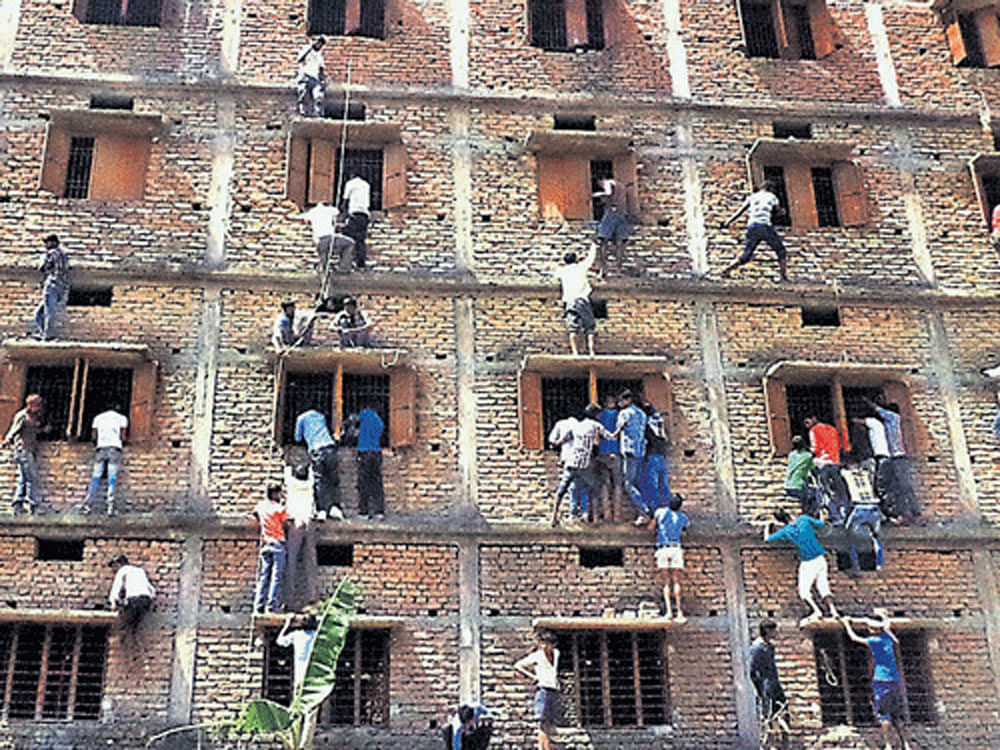 Bihar has frequently come under fire for blatant cheating during exams. file photo.