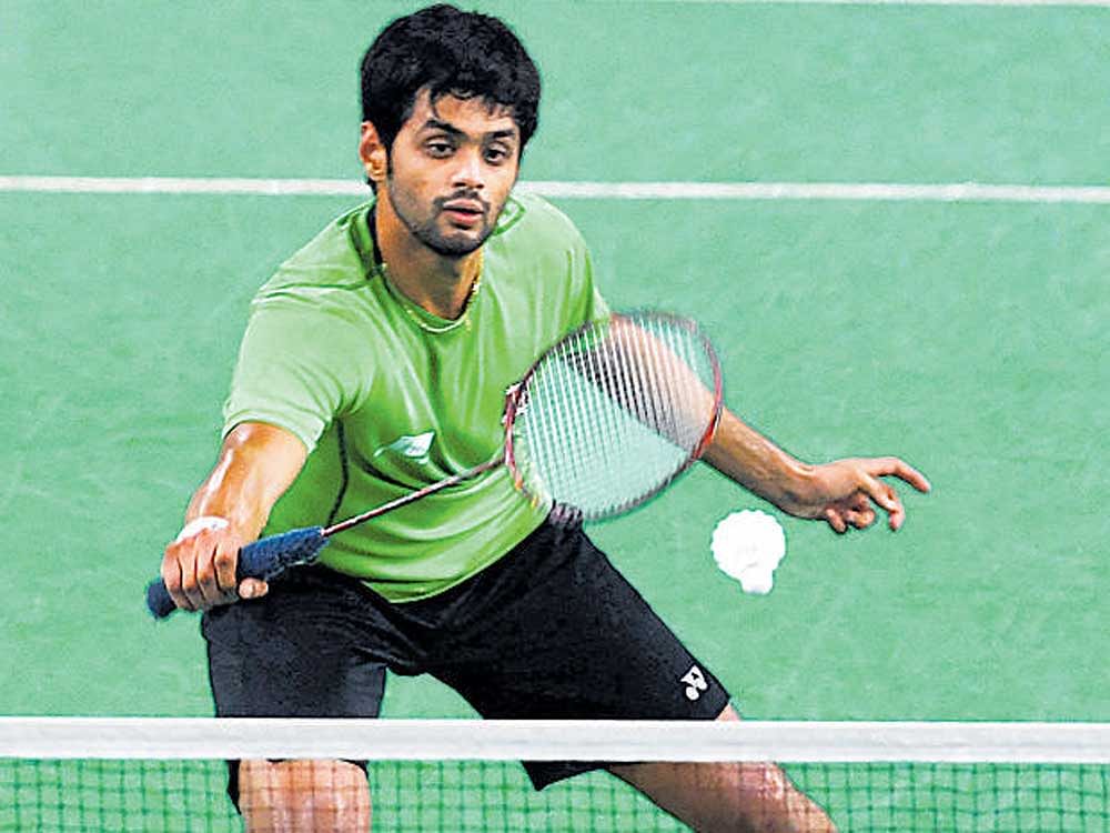 The third seeded Praneeth comfortably beat Pannawit Thongnuam of Thailand 21-11 21-15 in their men's singles semifinal that lasted 36 minutes. File Photo