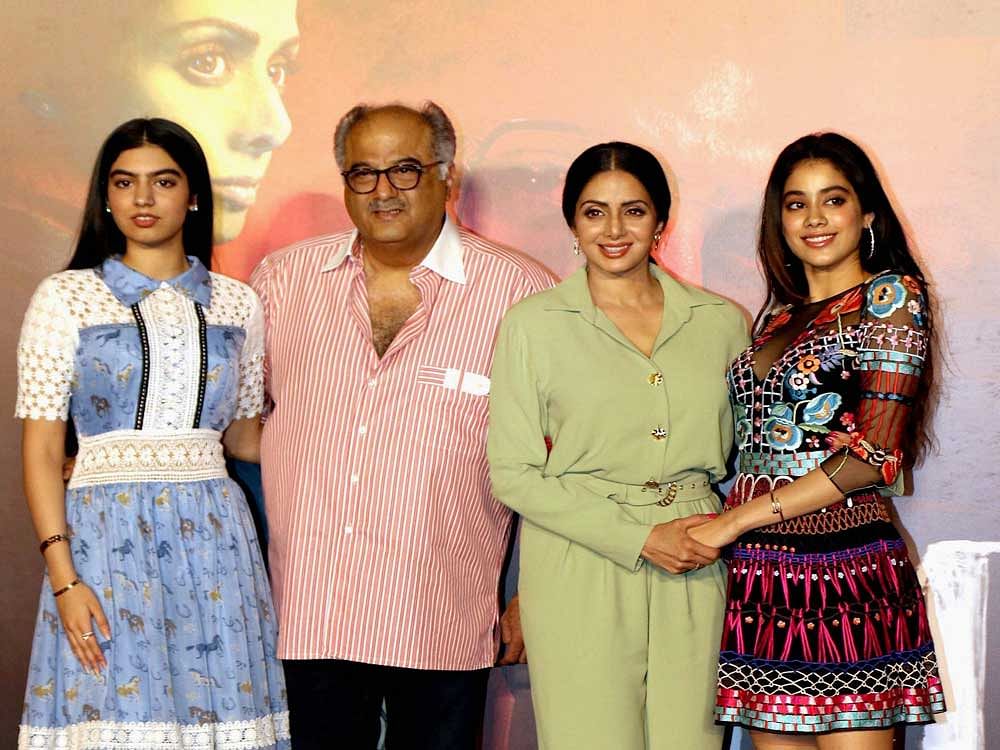 Boney said he is yet to decide on the involvement of Sajal and Adnan in the promotion of the film which features his actress-wife Sridevi in the lead role. File photo.