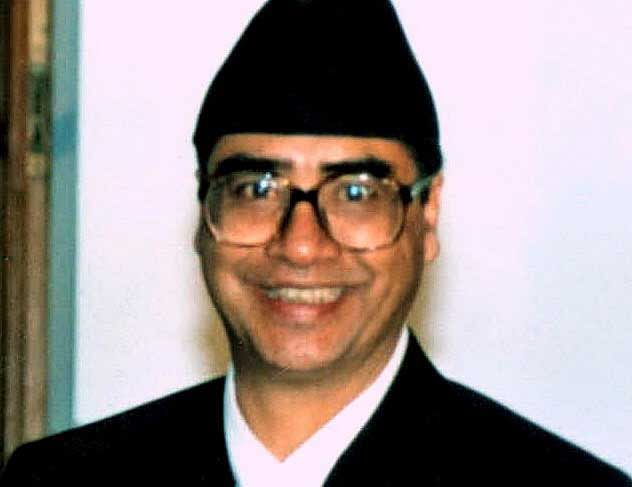 Sher Bahadur Deuba. DH file photo.