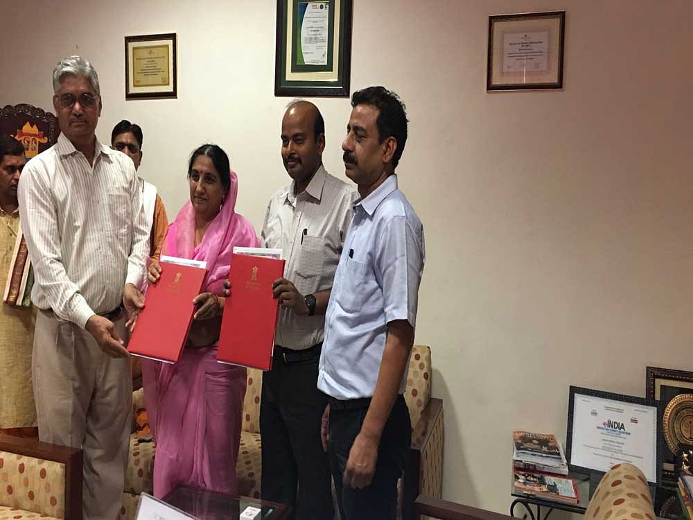 MoU signed between Skills Department and Sanskrit Academy