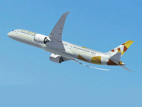 Etihad, which operates four return flights to Doha daily, said the measure will be in place 'until further notice'.
