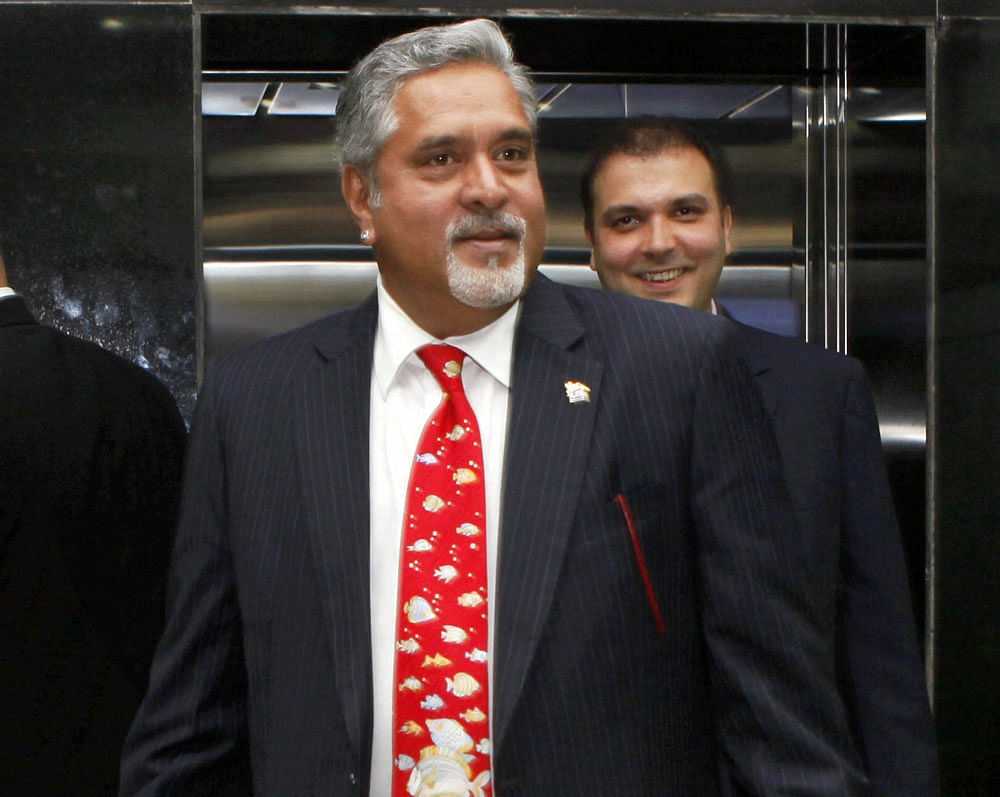 In fact, Mallya's presence forced the Indian team to leave early in order to avoid any controversy. PTI file photo