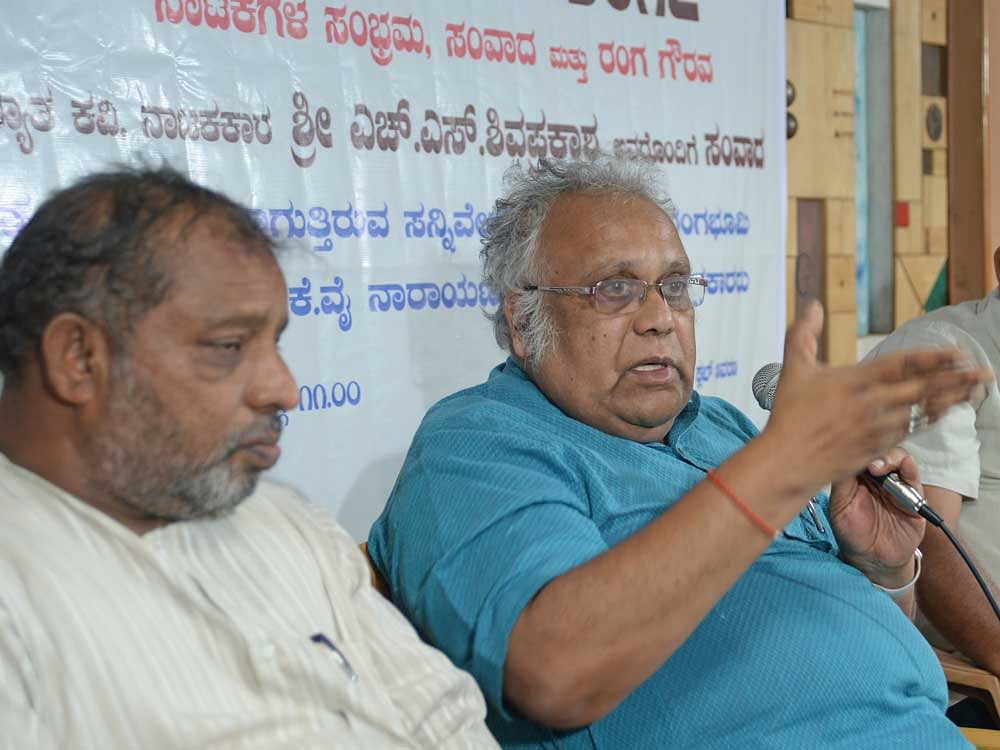Shivaprakash, who writes in Kannada and English languages, has nine compilations of poems in his name. He has penned 15 dramas. DH File Photo
