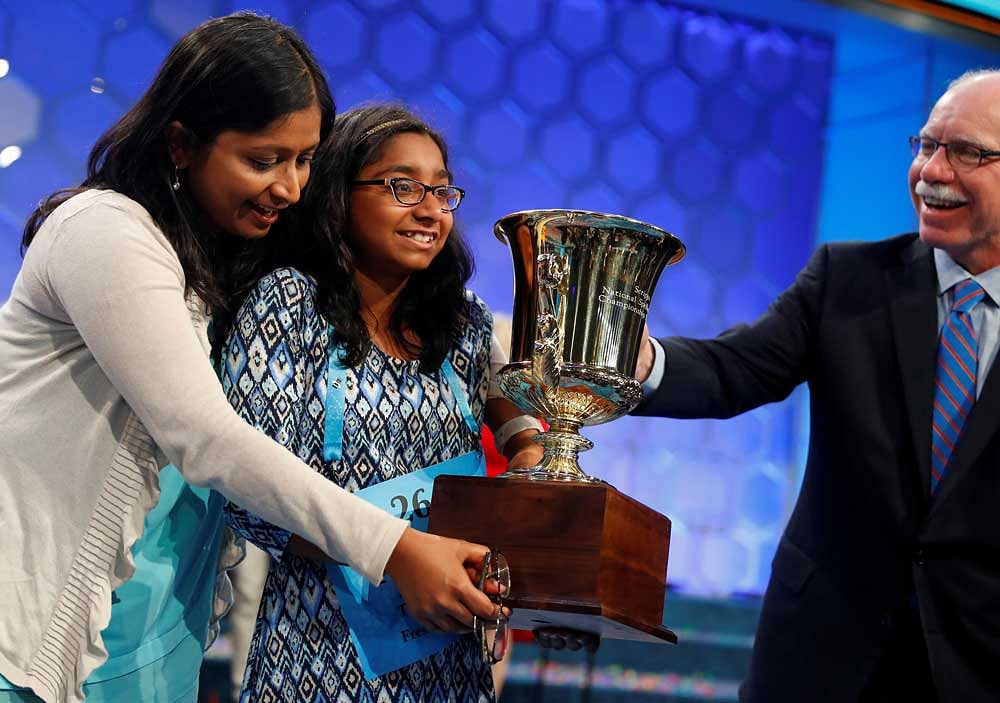 The sixth-grader had correctly spelled the word 'marocain' and became the 13th consecutive winner from the Indian-American community at the annual spelling bee championship. Representative Photo. Credit: Reuters