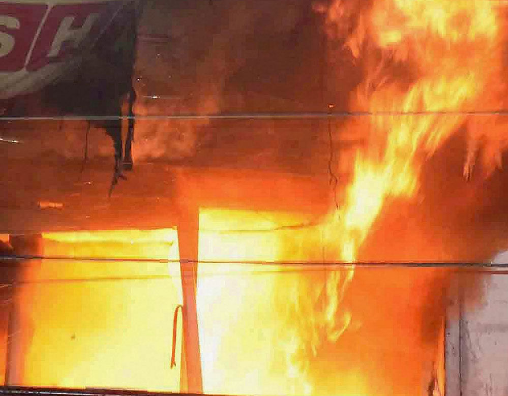 The blaze started around 3 pm in the factory located around 10 kms from the district headquarters in the Kotwali police station limits. PTI File Photo