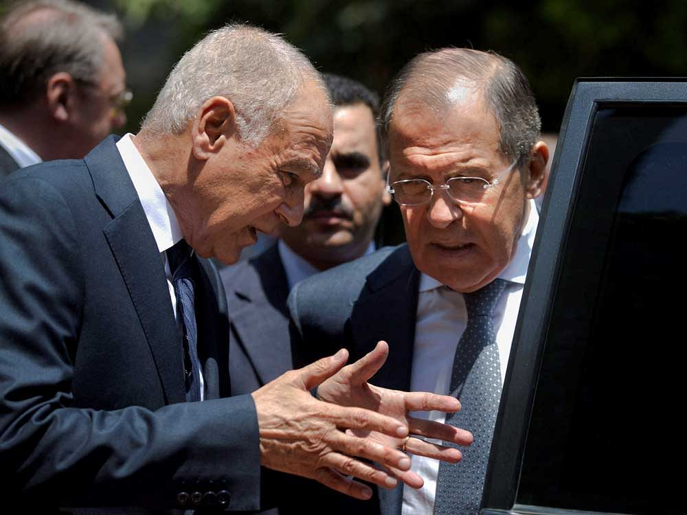 Russian Foreign Minister Sergey Lavrov (R). AP/ PTI File Photo