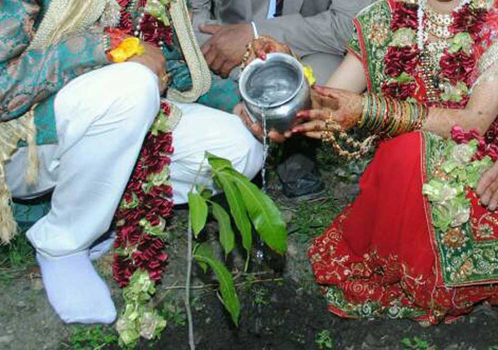 According to the reports, the marriage of  Maiki Devi, a resident of Gangapurwa village had been fixed with Ganesh Kumar, also a resident of the same district. DH file photo for representation purpose only