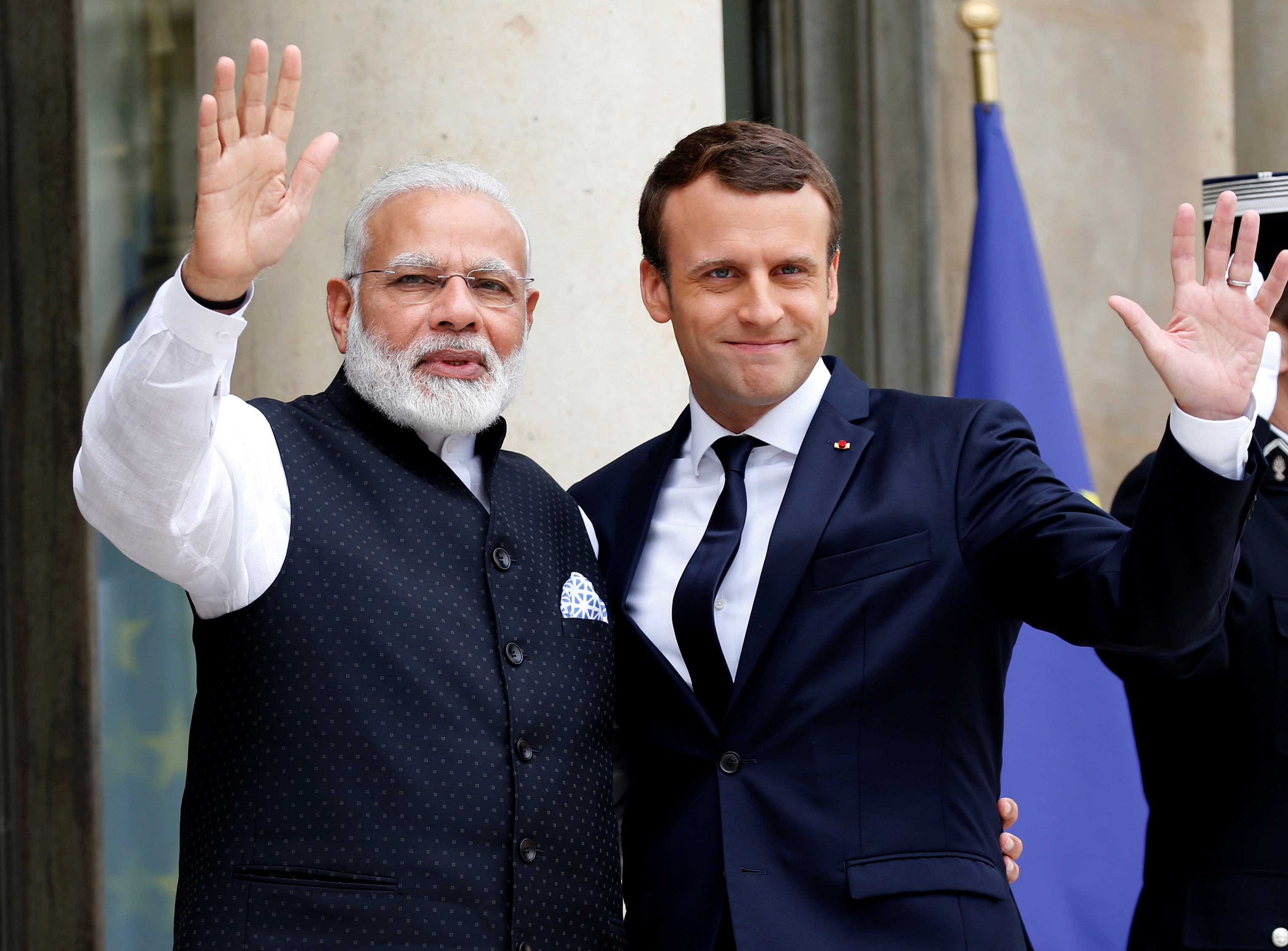 India, France and the European Union have joined hands as part of a global sustainable development project. Reuters Photo