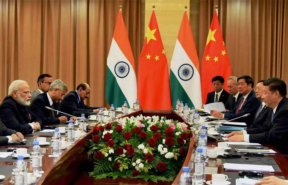The Indian side is grateful for China's support for India's accession to the SCO and will work closely with China in the organisation, Modi said. PTI Photo