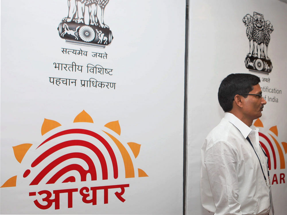 115.15 crore people have already enrolled for Aadhaar card, which is a citizen's right to identity. File Photo