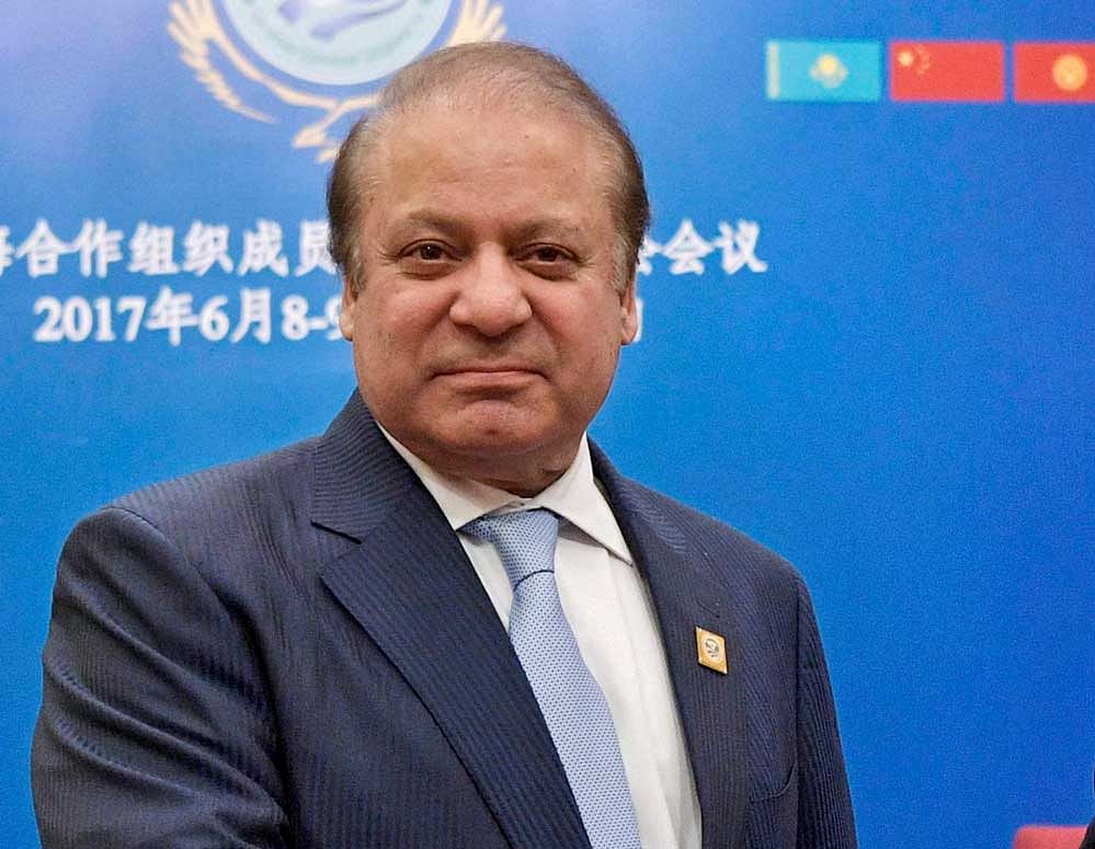 In his address at the annual Summit of the SCO in the Kazakh capital, Sharif welcomed a proposal made by Chinese President Xi Jinping on a five-year treaty for good neighbourliness among SCO members. AP/PTI Photo