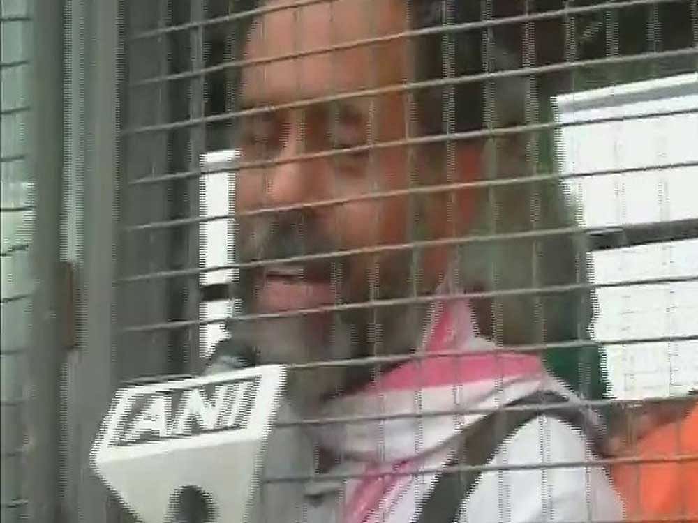 Swaraj India chief Yogendra Yadav and social activists Medha Patkar and Swami Agnivesh were today arrested after they tried to enter Mandsaur to meet the families of the five persons killed in police firing during the farmers' stir. Picture courtesy ANI
