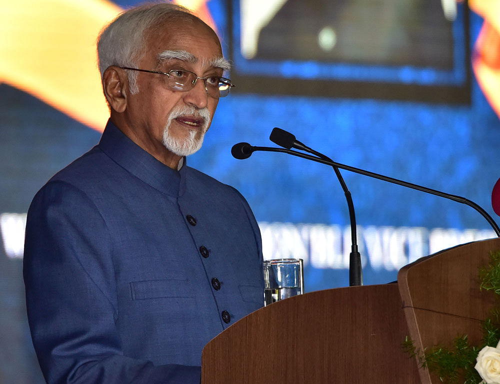 Vice-President Hamid Ansari today said a free media was not only beneficial, but necessary in a free society. DH Photo