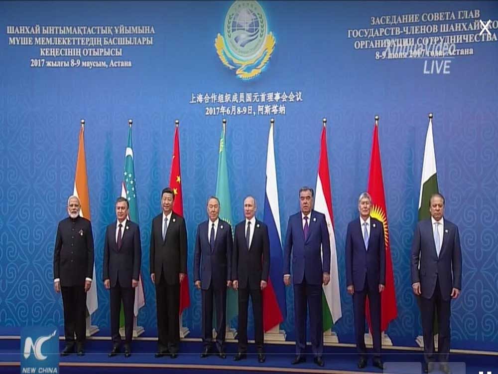 The membership of India and Pakistan in the SCO could bring them closer to address their differences. File Photo