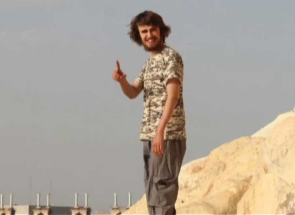 Jack Letts from Oxford, dubbed Jihadi Jack, is suspected of going to Syria to fight for so-called Islamic State. But he claims he is opposed to IS and has left their territory and is now being held by Kurdish forces fighting the group. file photo