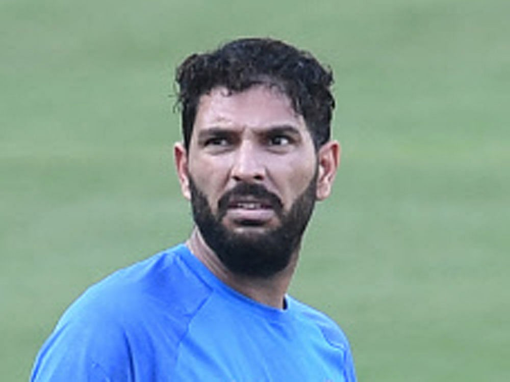 Yuvraj praised today's younger generation for having much more knowledge, as they come up the ranks. DH Photo