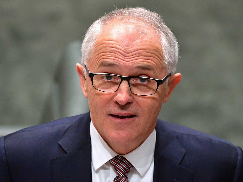 In a leaked audio recording that comes just months after a tetchy phone call between the two leaders, Malcolm Turnbull is heard making fun of the US president's idiosyncratic speaking style. In picture: Malcolm Turnbull. Reuters photo.