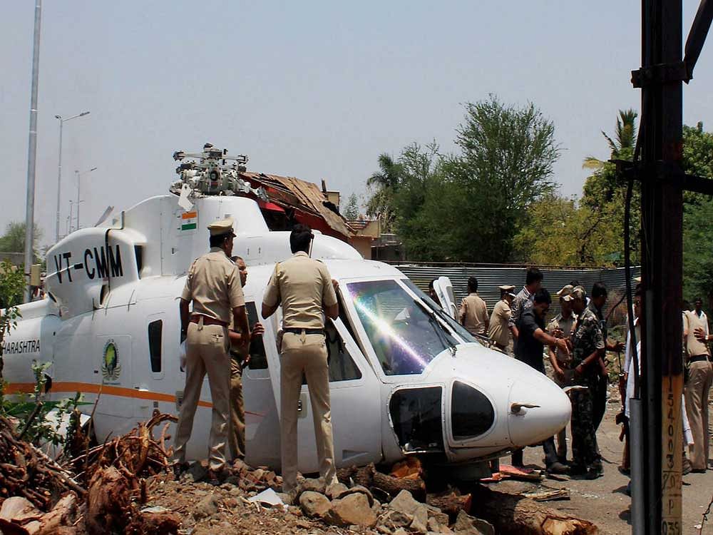 The Aircraft Accident Investigation Bureau (AAIB), which comes under the Civil Aviation Ministry, has wrapped up its initial probe into the chopper accident and submitted its report, a source said. pti file photo