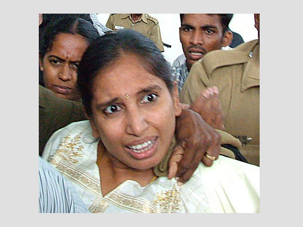 Nalini Sriharan launched a hunger strike to be shifted to Chennai jail for her daughter's wedding. file photo.