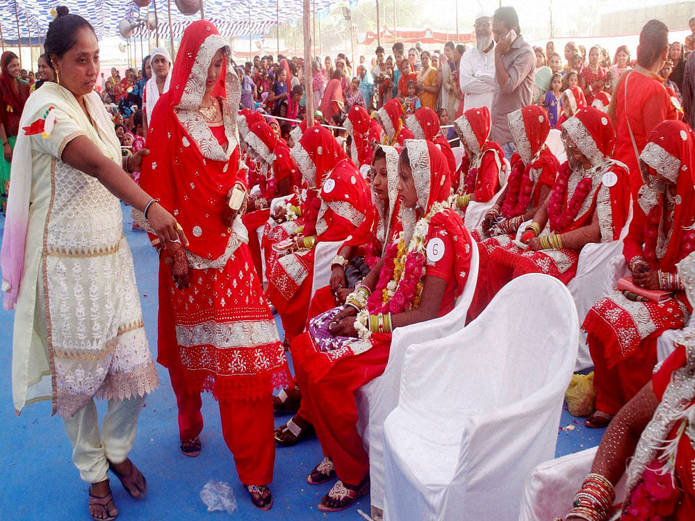 The bride's parents chose the latter. They also rejected the demand for a car.The incident took place in Dariyagarh village under Bhot police station. PTI File Photo for representation