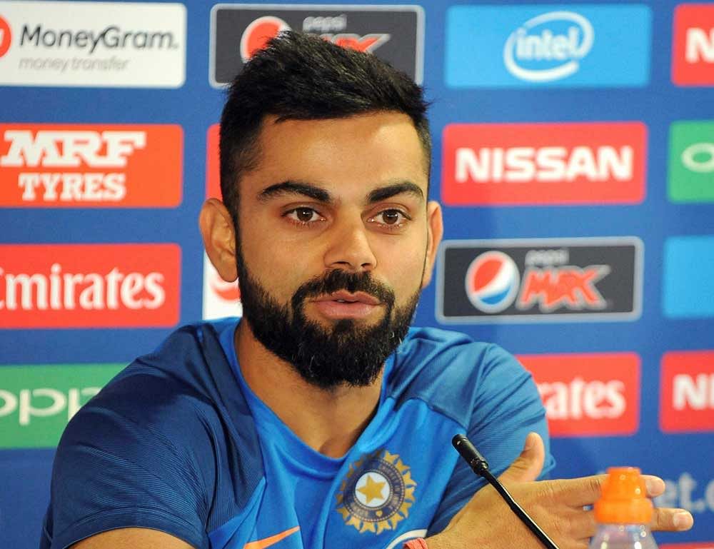 Kohli arrived for the Champions Trophy - his first major tournament as the skipper of the Indian team - with concerns about his form. PTI File Photo