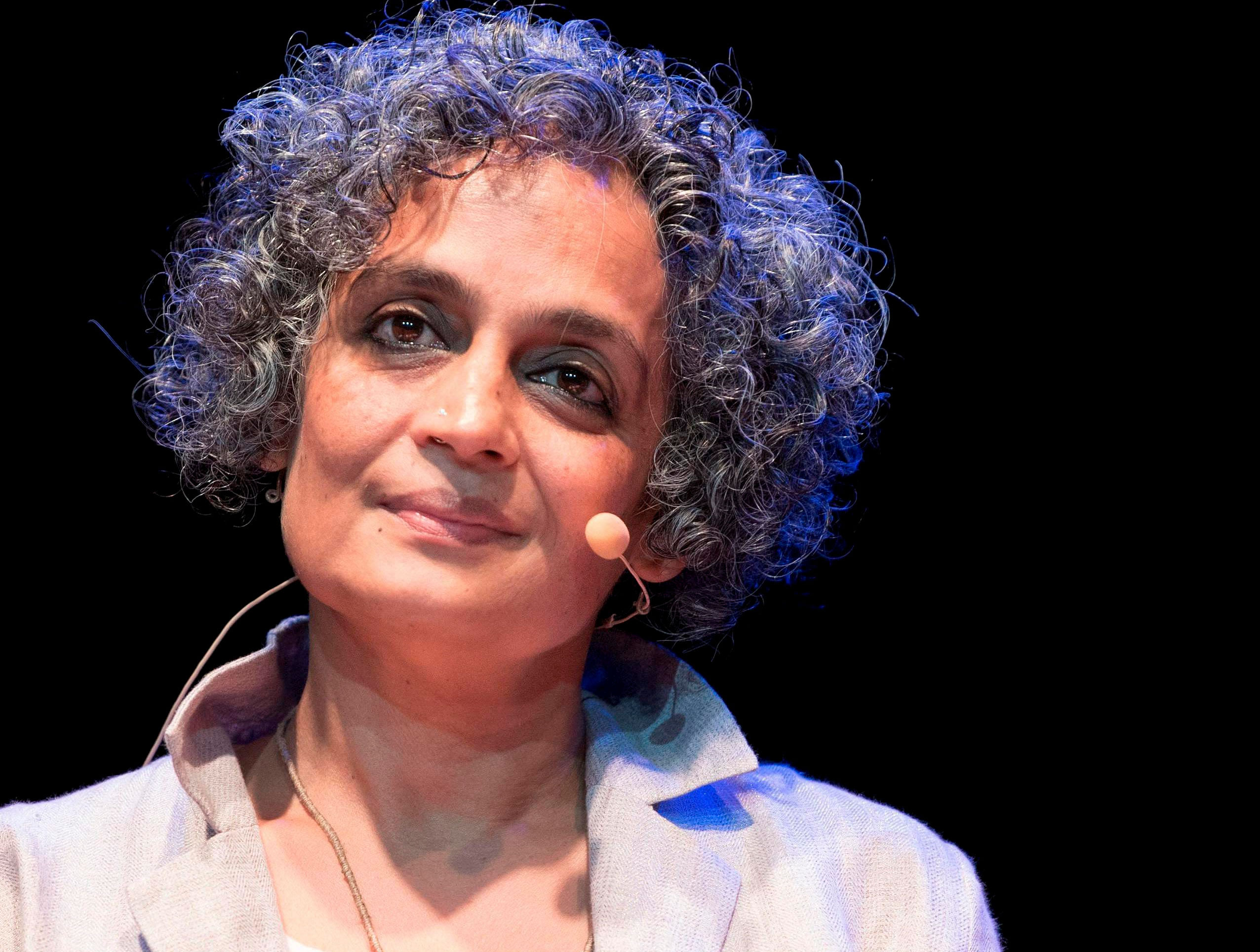 Arundhati Roy. AP/PTI