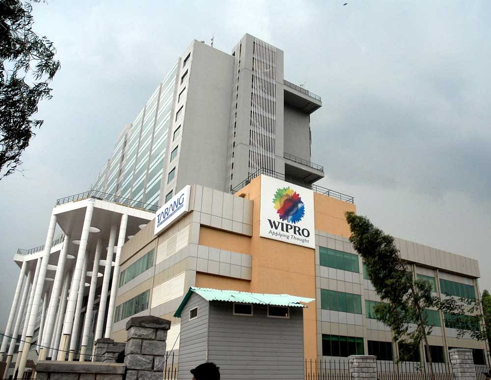 IT major Wipro has listed cybersecurity breaches as a potential risk to its business, stating that such attacks could lead to financial obligations to its customers. DH Photo
