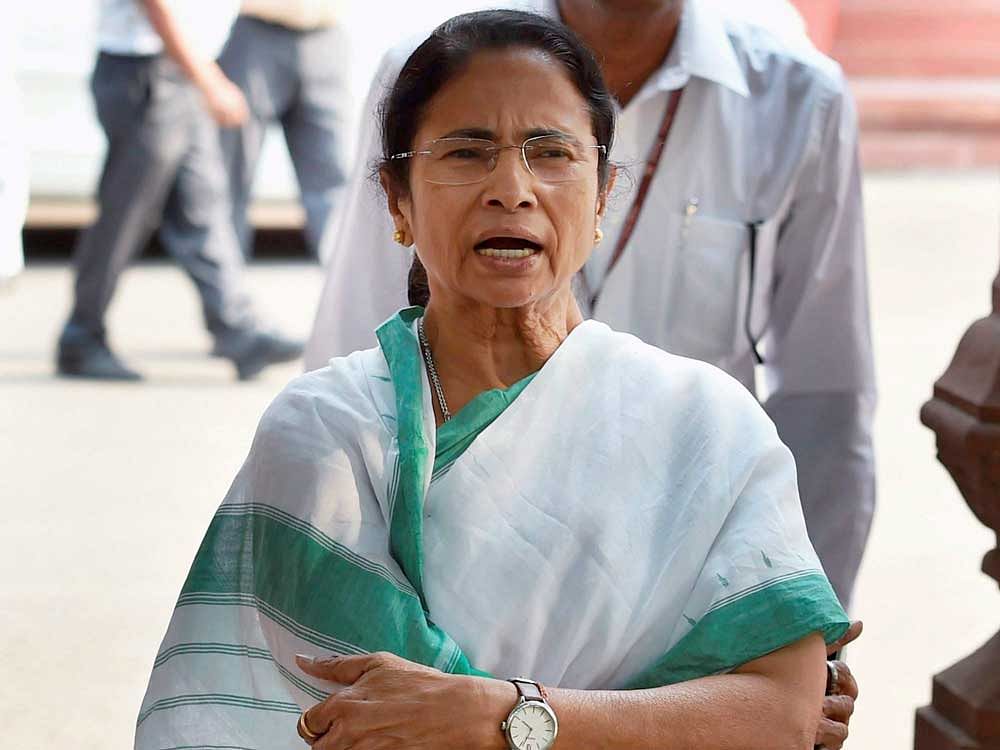 She accused the Gorkha Janmukti Morcha (GJM) of hatching a 'conspiracy to divide the state'.