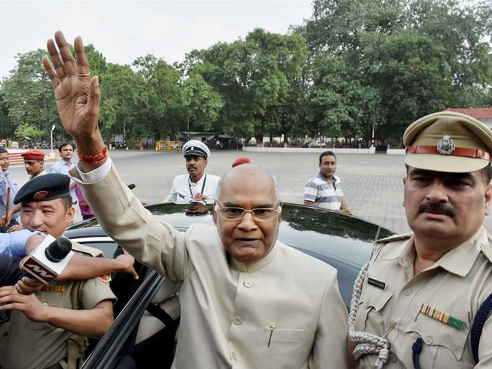A few weeks from now, the low-profile Kovind, whose family roamed around in hired taxis in Shimla, could well be the custodian of the sprawling presidential summer retreat, about 15 km from here. PTI Photo