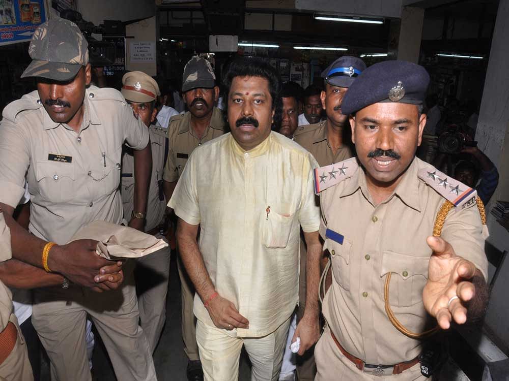 A local court here for economic offences on Tuesday framed charges against V N Sudhakaran, nephew of AIADMK Amma group general secretary V K Sasikala with regard to a case registered by the Enforcement Directorate (ED). Deccan Herald photo