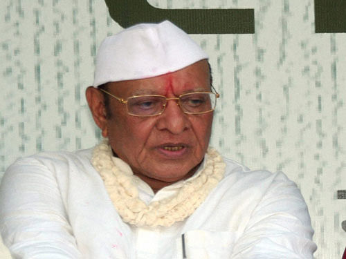 Senior Gujarat Congress leader and former chief minister Shankarsinh Vaghela. Press Trust of India file photo