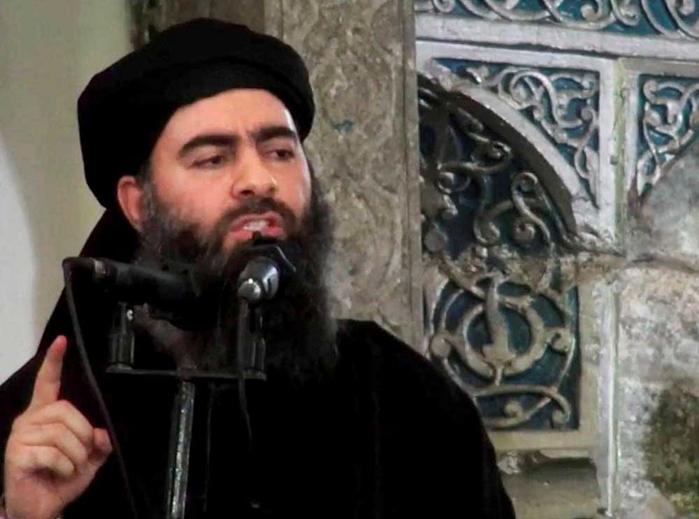 Last Friday, the Russian Defense Ministry reported that Baghdadi had been presumably killed by the airstrike on Raqqa's southern suburbs carried out by Russian warplanes. AP/PTI file photo.