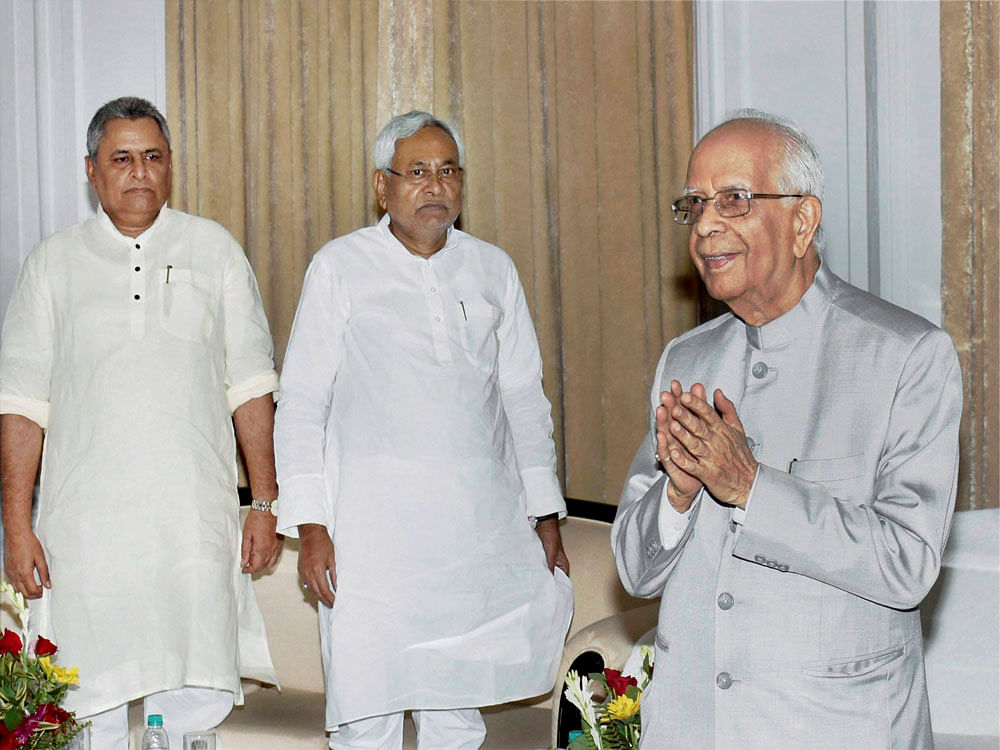 Tripathi took his oath as the new Bihar Governor today. Photo credit: PTI.