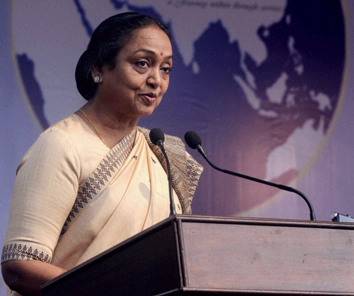 Opposition's nominee for the presidential polls Meira Kumar. PTI file photo