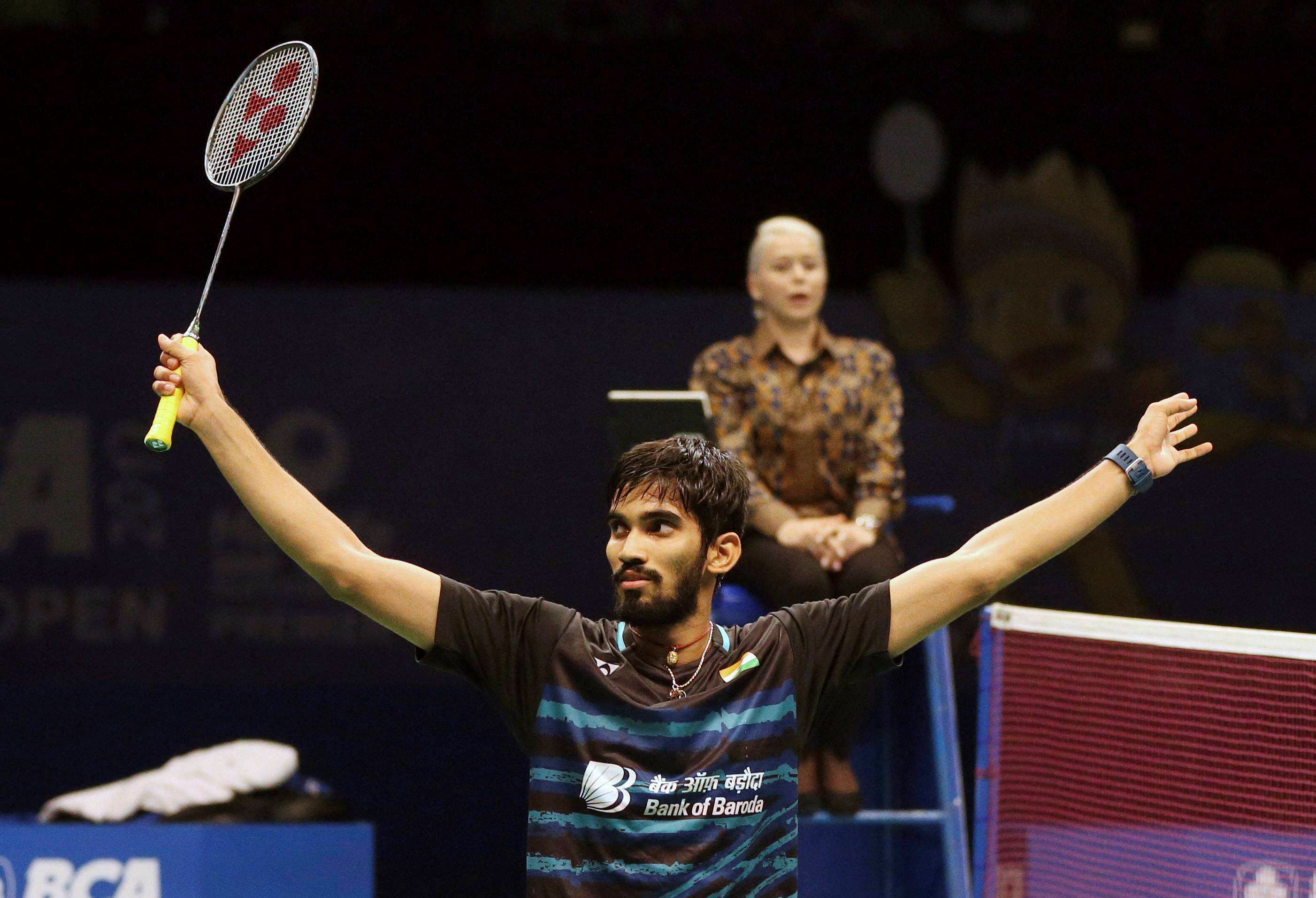 Kidambi Srikanth managed to make the men's singles  semifinals, but PV Sindhu was forced to bow out in her match with Tai Tzu Ying of Taipei.