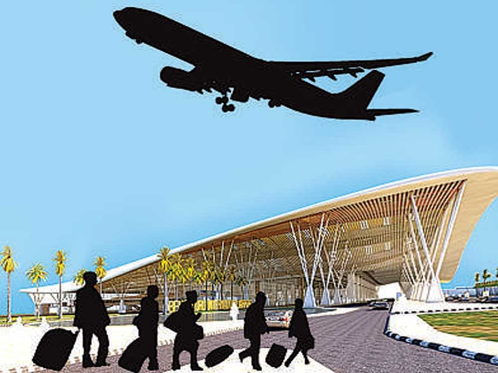International airport will come up at Jewar in Greater Noida. Image for Representation