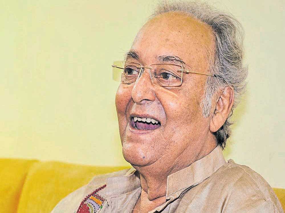 In picture: Soumitra Chatterjee