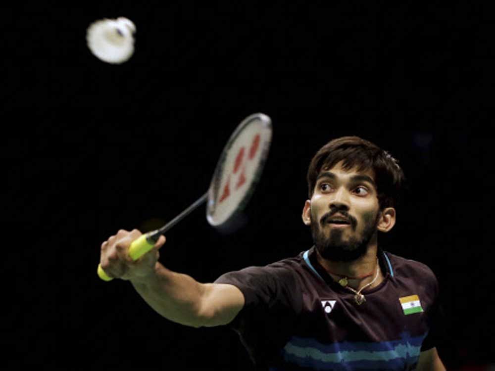 Srikanth, who won the match in just 27 minutes, has previously reached the final of the Singapore Open and Indonesia Open. He was runner-up at Singapore while he won in Indonesia. AP/PTI File Photo