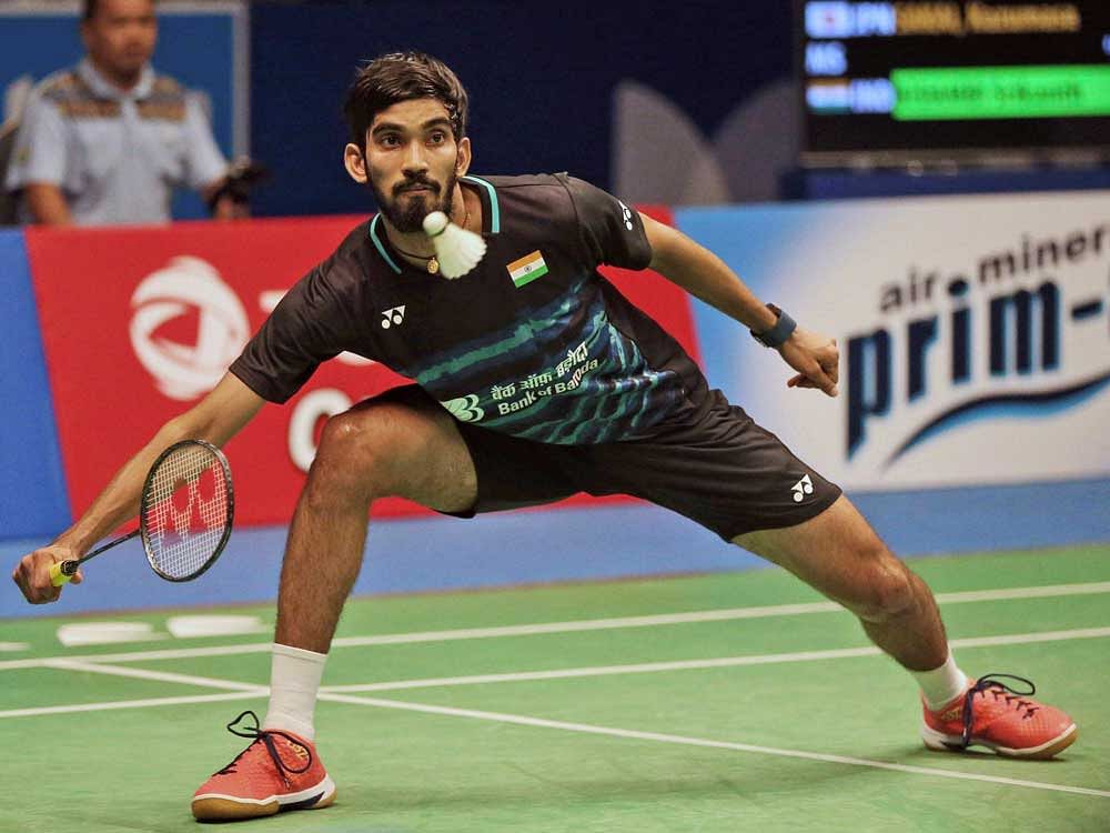 Srikanth's victory in the Australian Open prompted the BAI to announce the cash reward. Photo credit: AP/PTI.