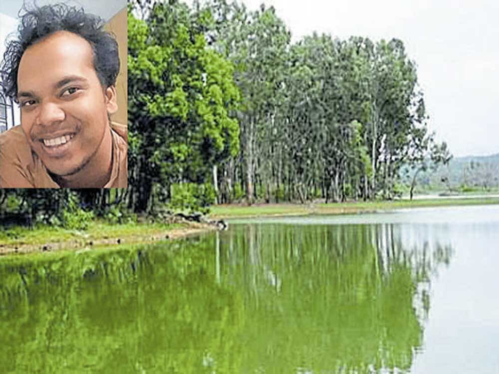 Mudit Dandwate (inset) was attacked at Thattakere lake.