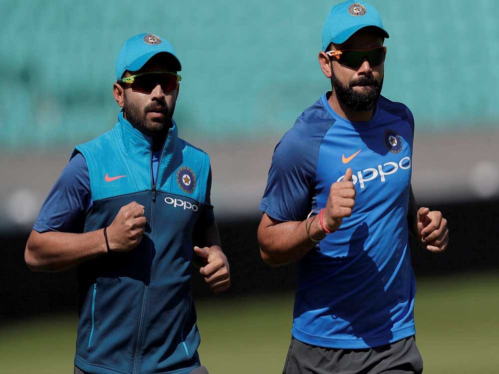 Kohli heaped praises for Rahane, saying the latter's presence will come handy in the next ICC world cup. Photo credit: AP/PTI.