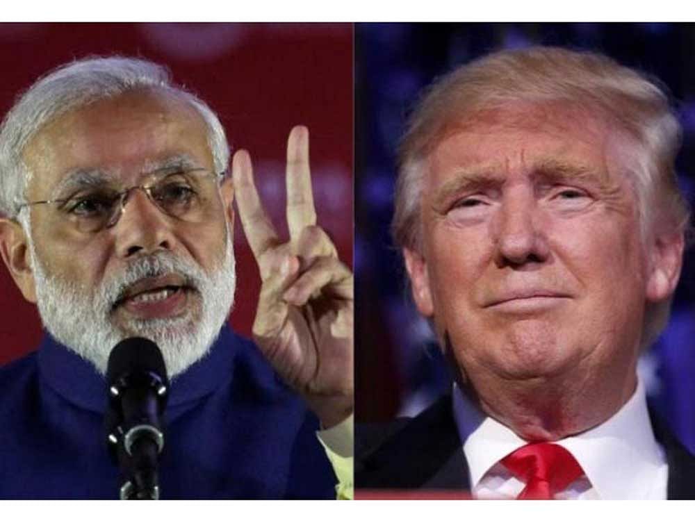 Modi and Trump would spend several hours together in various settings including one-on-one and delegation-level meetings, a reception and a working dinner. ANI Photo