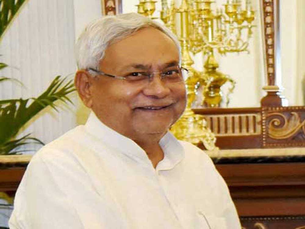 Bihar Chief Minister Nitish Kumar.